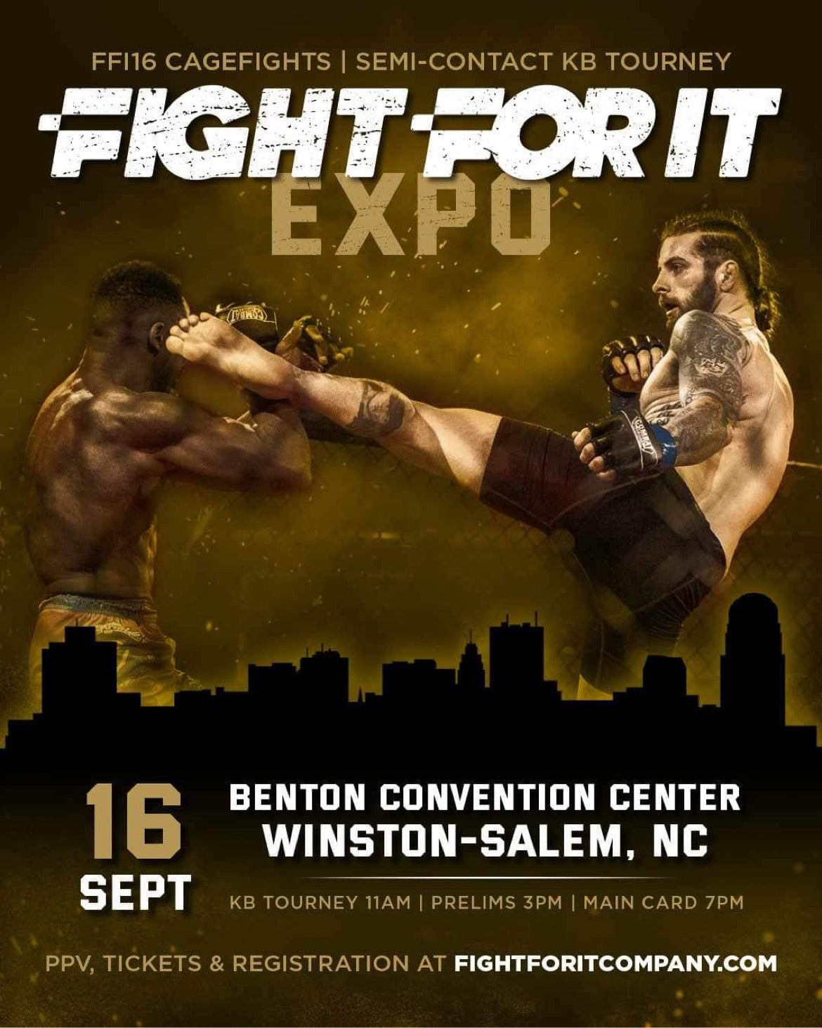 FIGHT FOR IT XVI/EXPO