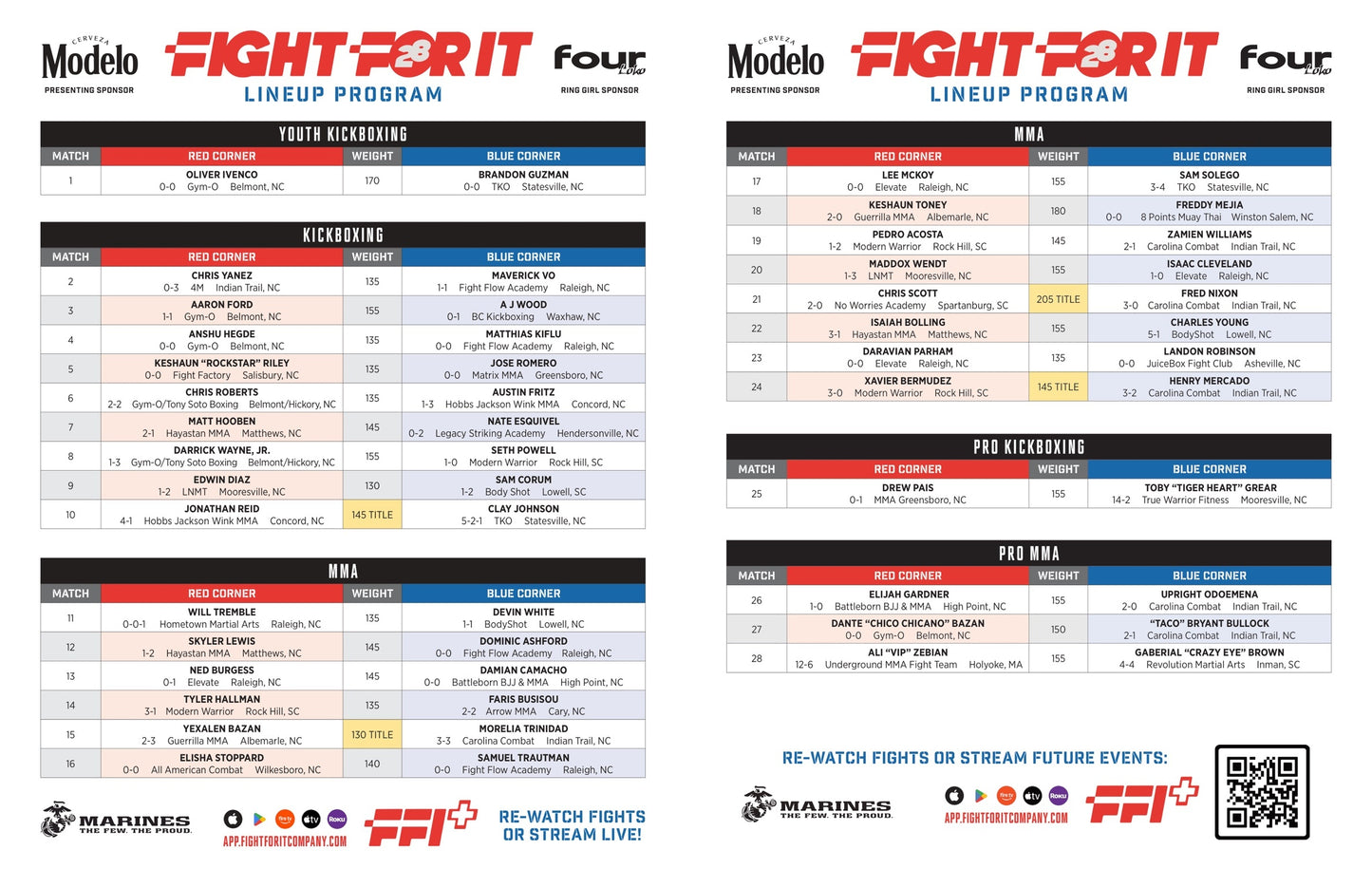 FIGHT FOR IT XXVIII