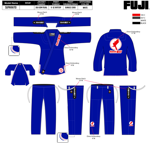 ATLANTIC BJJ GI PRE-ORDER