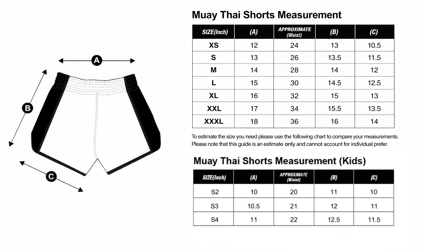 ATLANTIC MUAY-THAI SHORTS PRE-ORDER
